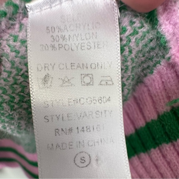 Buddy Love Varsity Cardigan Varsity‎ Cardigan Dress in Parfait Size Small - Picture 11 of 12